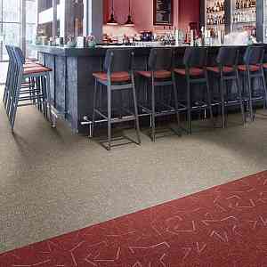 Flotex Colour embossed tiles